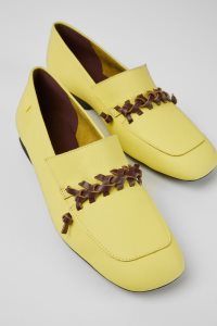 Camper Casi Myra Abendschuhe Damen Gelb Braun | 052461JKE