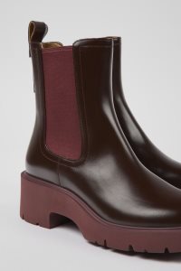 Camper Milah Stiefeletten Damen Bordeaux | 745239AHM