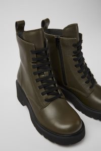 Camper Milah Stiefeletten Damen Grün | 751260STH
