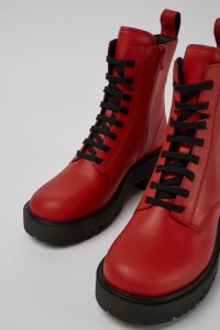 Camper Milah Stiefeletten Damen Rot | 275094GOI