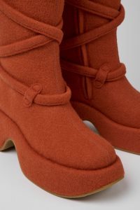 Camper Ottolinger Stiefeletten Damen Orange | 918230VXF