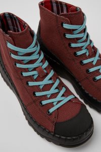 Camper Teix Stiefeletten Damen Bordeaux | 594382YSH