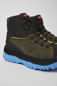 Camper Teix Stiefeletten Damen Grau Grün | 315896SXU