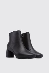 Camper Upright Stiefeletten Damen Schwarz | 928063RUM